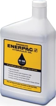 Enerpac HF100 - 1 Quart, HF Hydraulic Oil for Powered Pumps