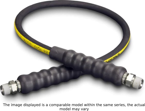 Enerpac HLS536 - 3ft High Pressure Hydraulic Hose, 19' Internal Diameter, 37° Flare