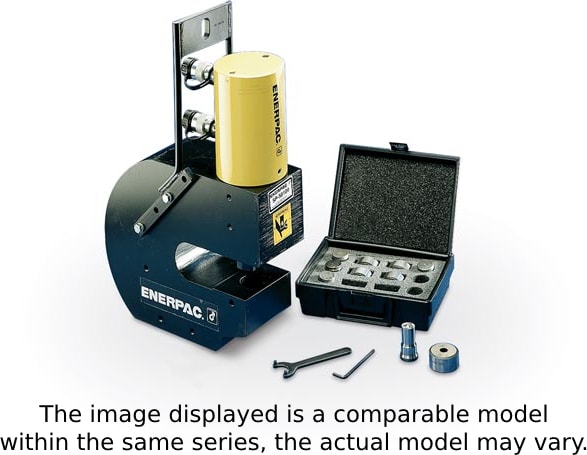 Enerpac SP5000E - Hydraulic Punch Set and Die Set w/ ZE4410SI-N Electric Pump, 50 Ton