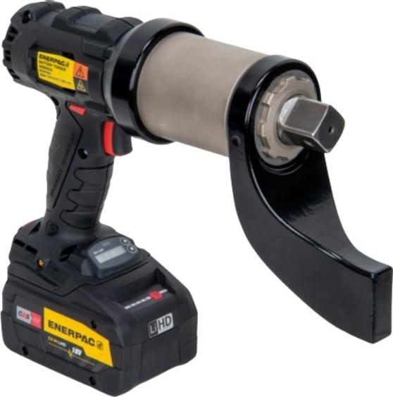 Enerpac BTW1000B - Battery Torque Wrench, 1000 ft. lbs, 1 in. SD, 115 V US Charger