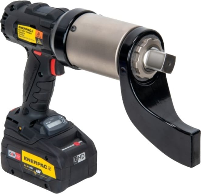 Enerpac BTW2000B - Battery Torque Wrench, 2000 ft. lbs, 1 in. SD, 115 V US Charger