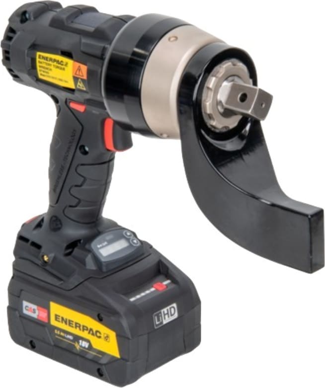 Enerpac BTW500B - Battery Torque Wrench, 500 ft. lbs, 3/4in. SD, 115 V US Charger