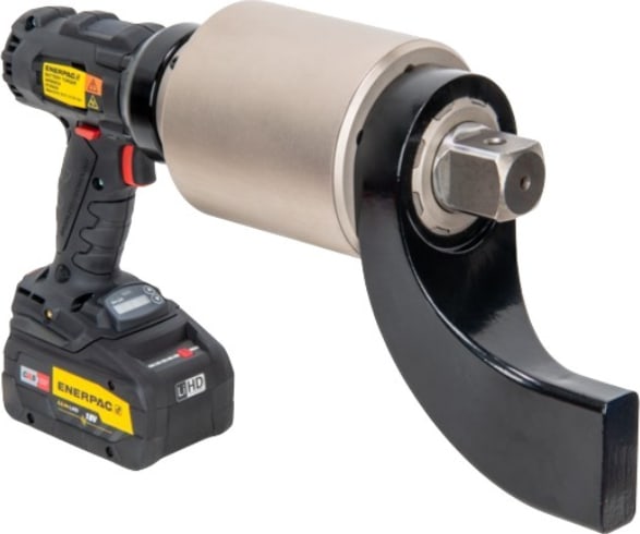 Enerpac BTW6000B - Battery Torque Wrench, 6000 ft. lbs, 1-1/2 in. SD, 115 V US Charger