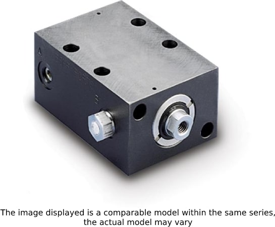 Enerpac CSB40252 - Block Hydraulic Cylinder, 9750 lbs Capacity, .98' Stroke, Single-Acting