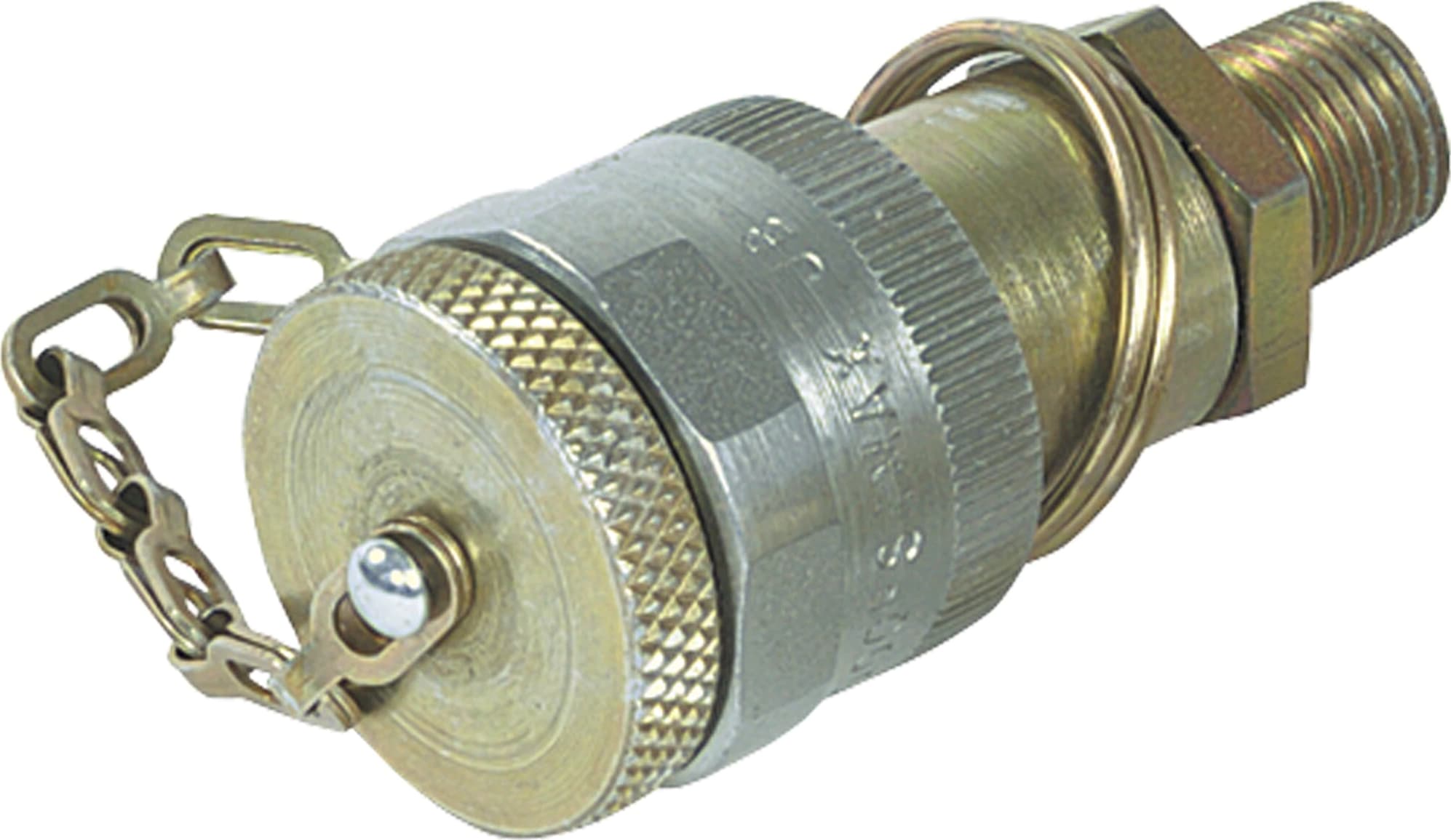 Enerpac CT201 - High Flow Ram Coupler Half w/Dust Cap, 1/4' NPTF