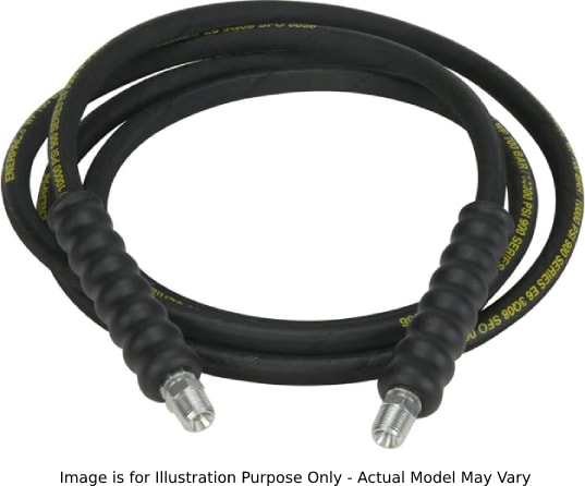 Enerpac HLS5120 - High Pressure Hydraulic Hose, 10ft, 0.19' Diameter, 37º Flare