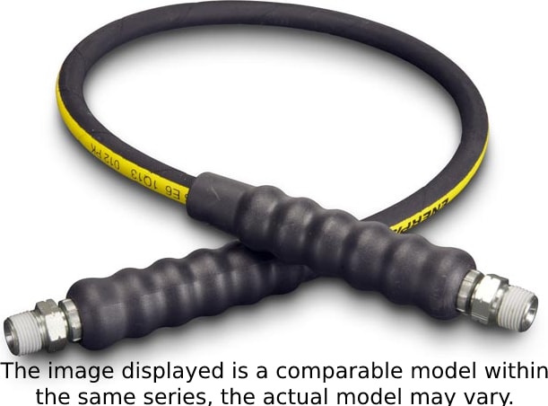 Enerpac HLS548 - High Pressure Hydraulic Hose, 4 ft, 19' Dia, 37º Flare