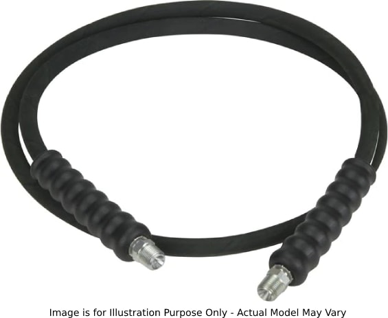 Enerpac HLS560 - High Pressure Hydraulic Hose, 5ft, 0.19' Diameter, 37º Flare