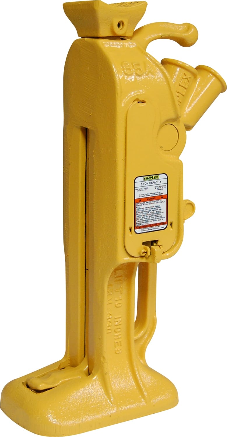 Enerpac RJ85A - Ratchet Jack, 5 Tons Capacity, 10' Stroke, Steel Housing