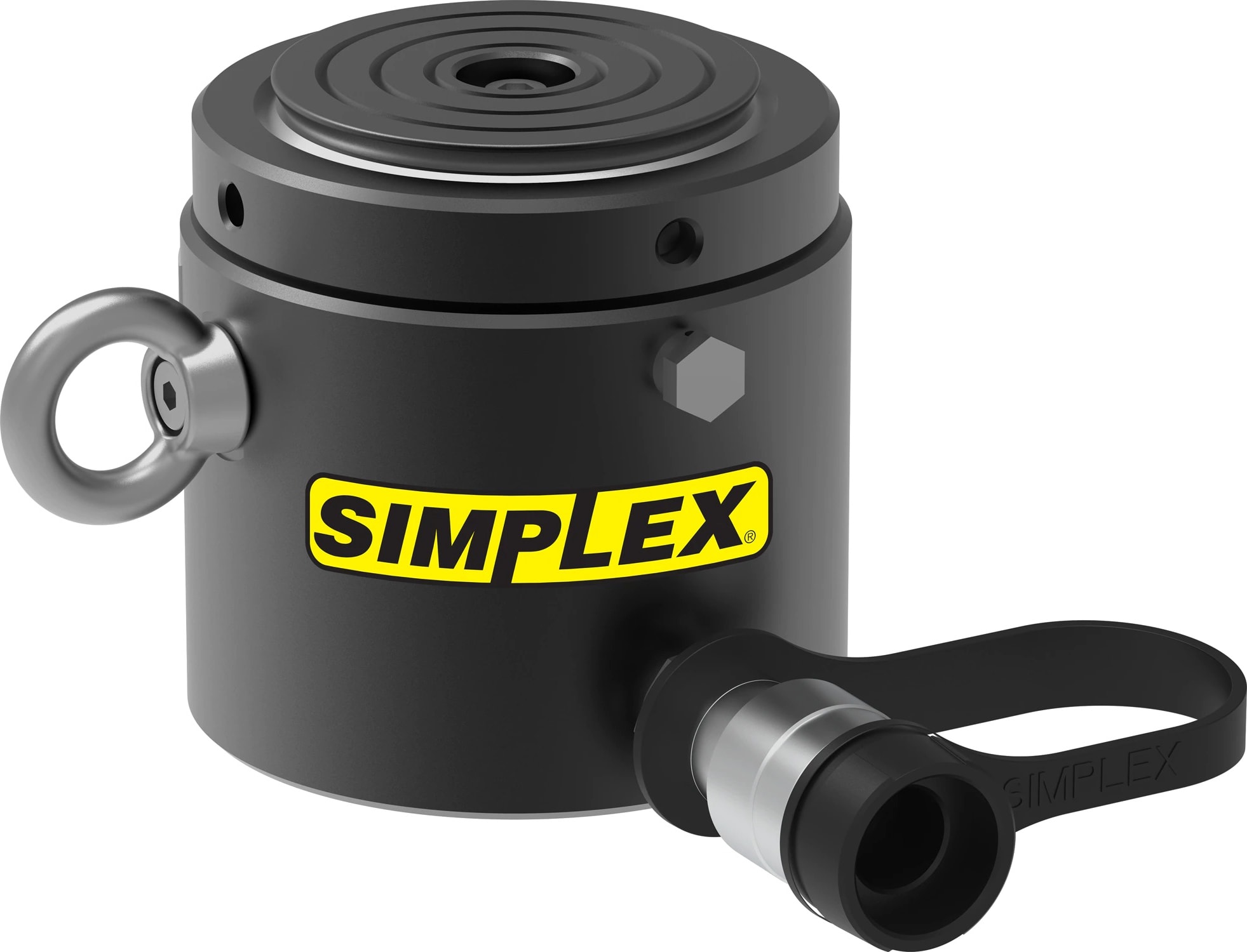 Enerpac RLL502 - High-Tonnage Hydraulic Cylinder, 55 Tons Capacity, 1.97' Stroke