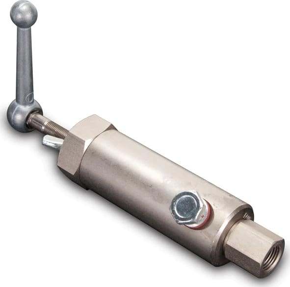 Enerpac V152NV - Pressure Relief Valve, Viton Seals, Nickel-Plated