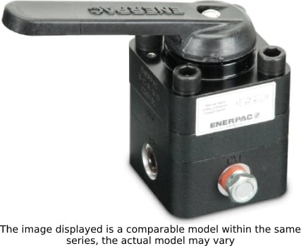 Enerpac VC15L - Remote Mounted Directional Control Valve, Manual, 3-way, 3-position, Closed Center Locking