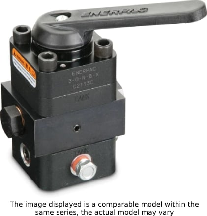 Enerpac VC3 - Remote Mounted Directional Control Valve, Manual, 3-way, 3-position, Tandem Center