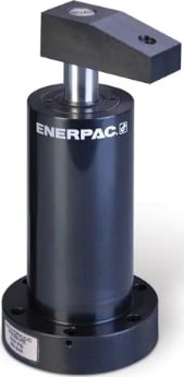 Enerpac WPFL300V - Collet-Lok Swing Cylinder, Lower Flange, Left Turn, 8500 lbs Force