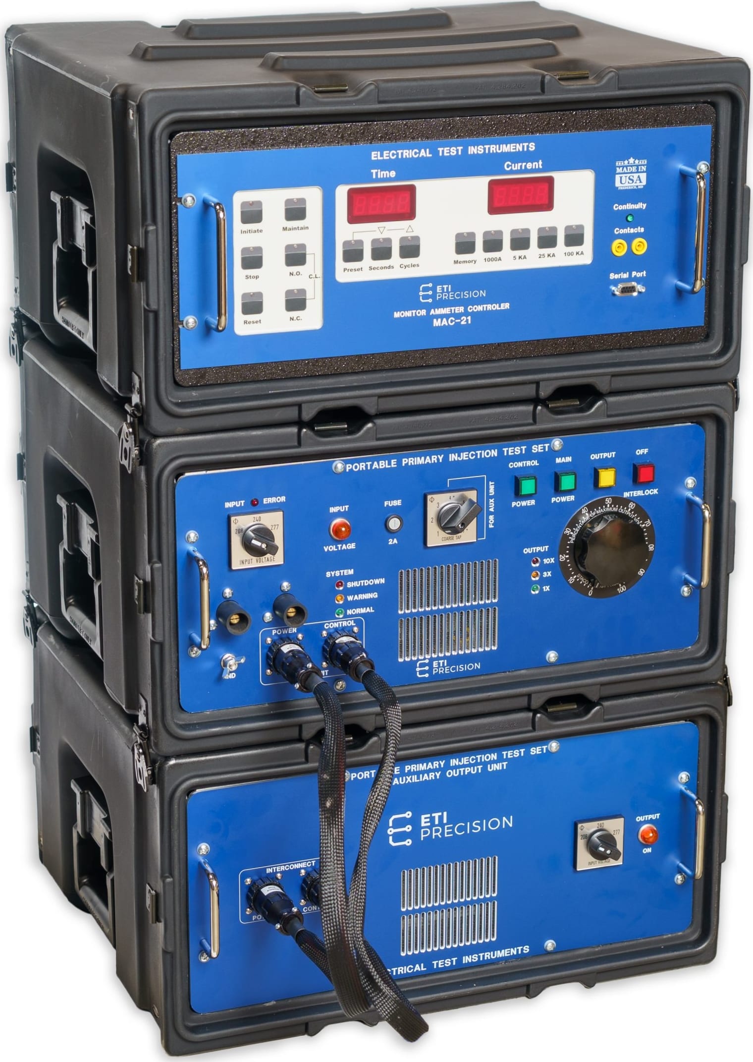 ETI PI-1600 Gen 2 Opt A - Portable Circuit Breaker Tester