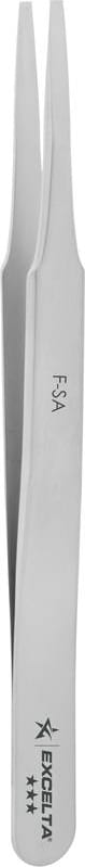 Excelta F-SA - Tweezers, Straight Flat Point, Anti-Mag. Neverust, 3-Star