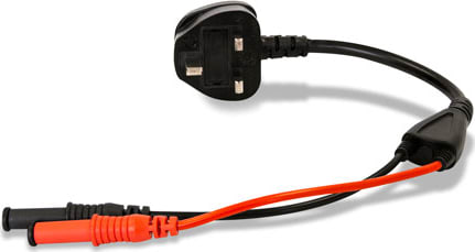 Extech CLT-ADP-UK - Socket Adapter with UK 3-pin Type G Plug