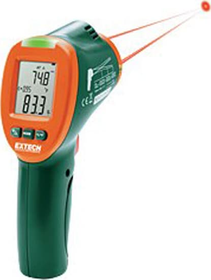 Extech IRT600-NISTL IR Infrared Thermometers - IR Temperature Max: 662 F, IR Temperature Min: -22 F, Accuracy: ±(1% of rdg + 2.7°F/1.5°C)