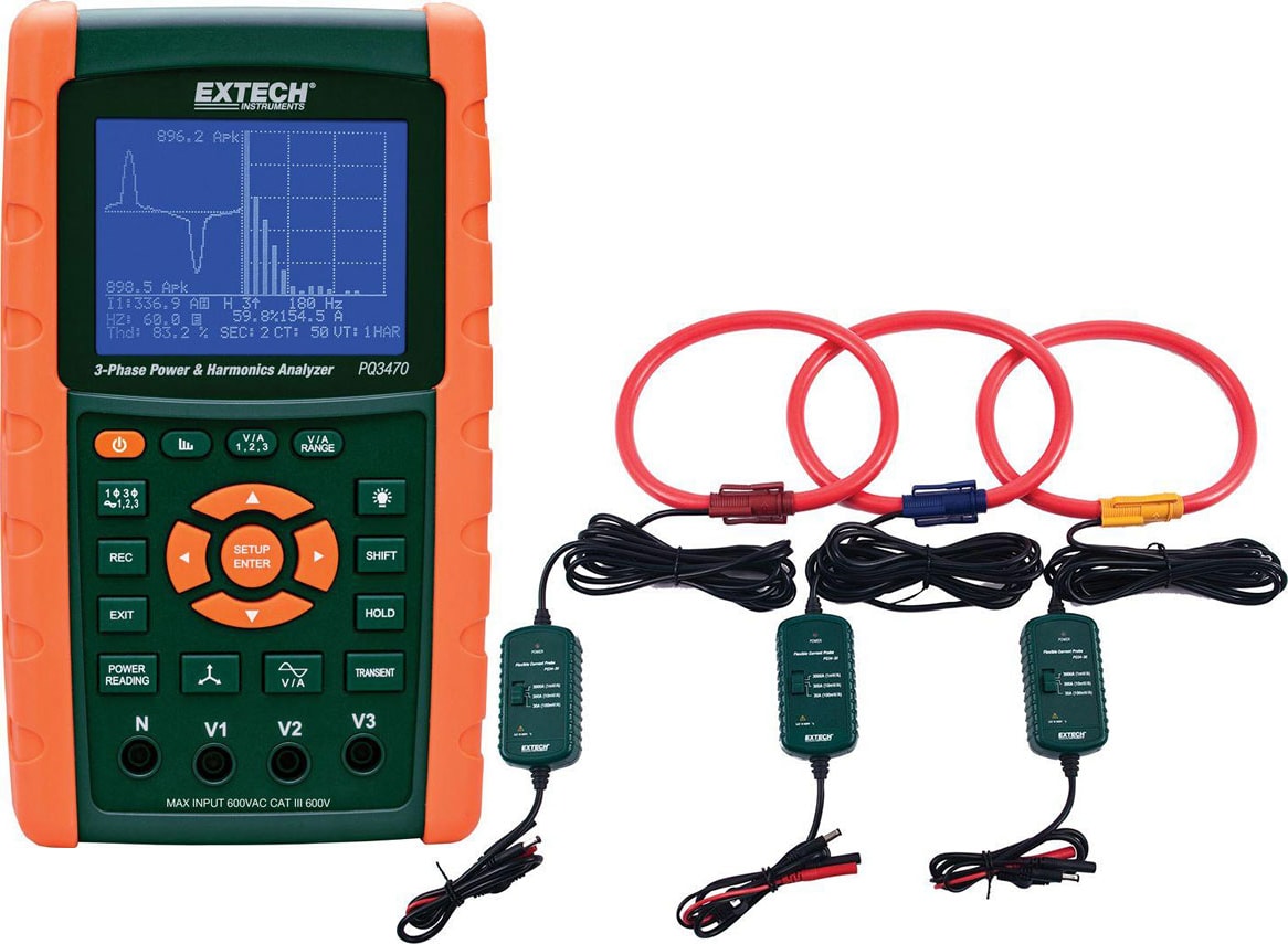 Extech PQ3470-30 Power Quality Analyzer