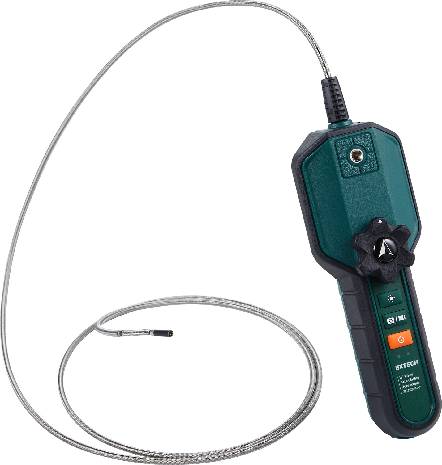 Extech BR450W-A2 - Wireless 1280x720 HD Videoscope with 2-way Articulation and ExView App