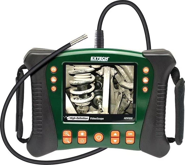 Extech HDV620 - Video Borescopes - Shaft Length: 1 M, Shaft Diameter: 5.8 MM, Screen Size: 5.7 IN