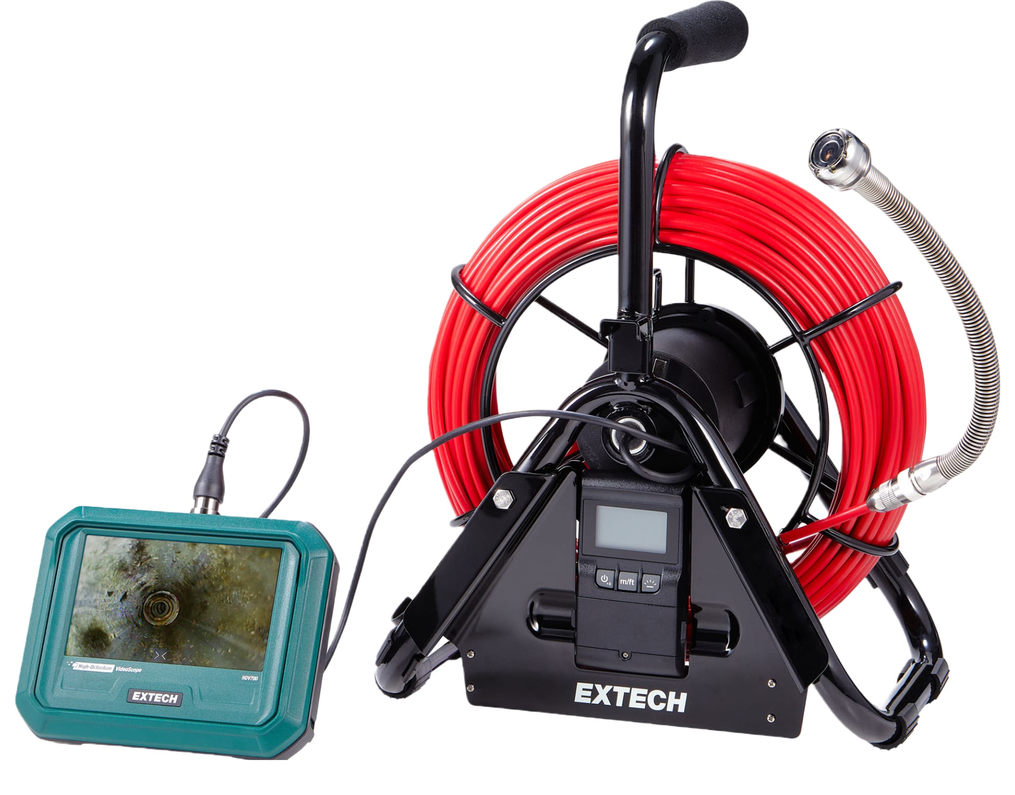 Extech HDV7C-P28-30 - 28mm Camera Probe and 30m Plumbing Spool (**PROBE AND SPOOL ONLY**)