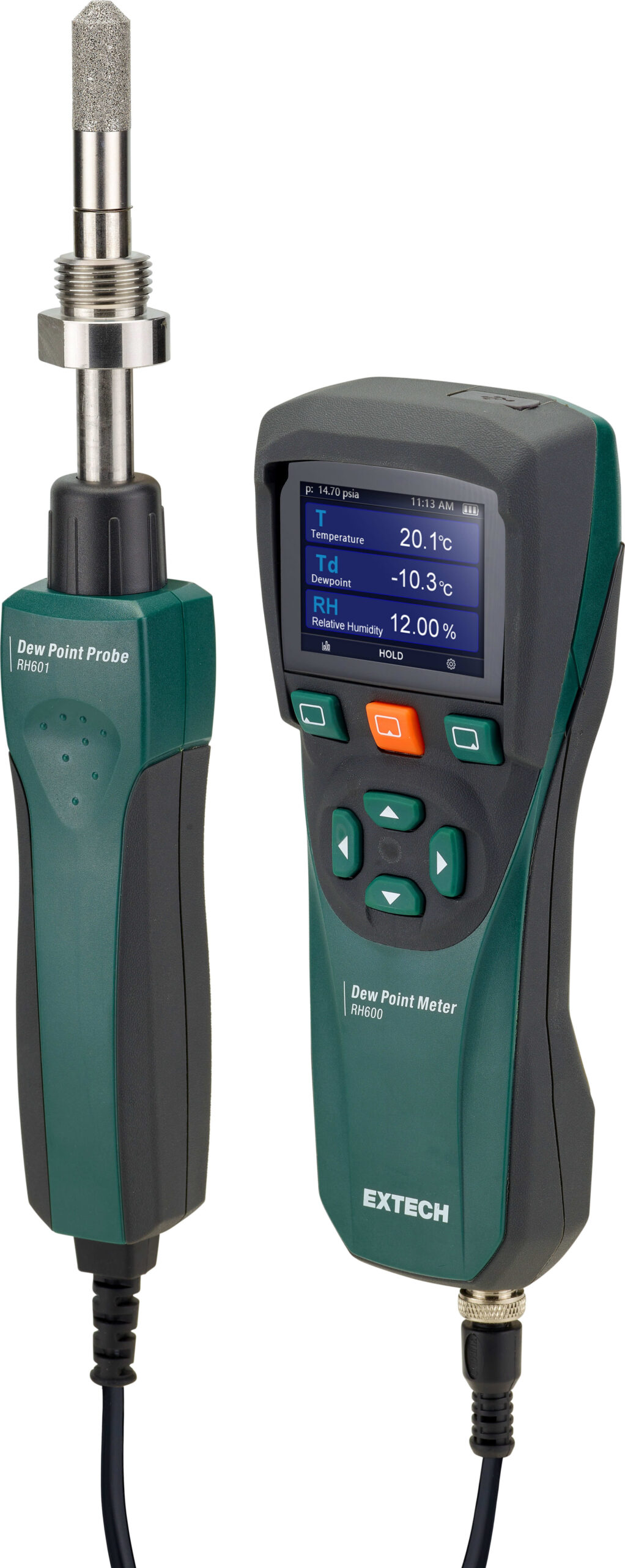 Extech RH600 - Dew Point Meter for Compressed Air and Gases