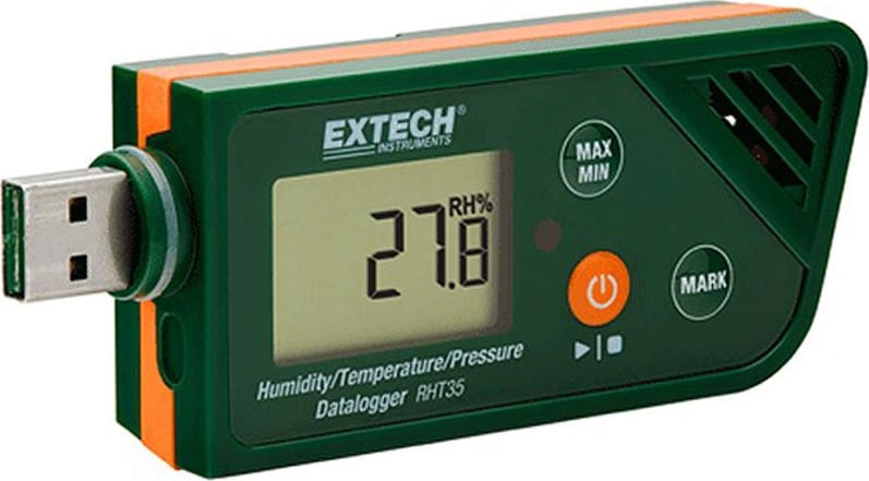 Extech RHT35 Humidity/Temp/Barometric Pressure Datalogger with USB