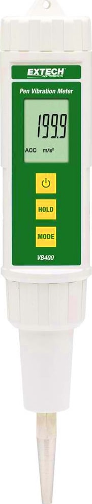 Extech VB400 - Vibration Meter - Tachometer Capability: No, Peak/Hold: Yes,