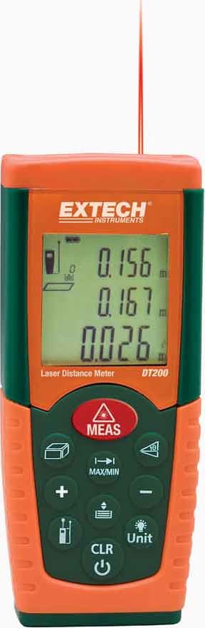 Extech DT200 Laser Distance Meter (35M)