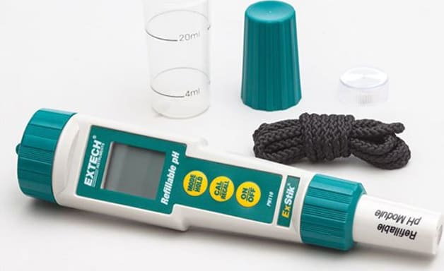 Extech PH110 ExStik Waterproof pH Meter w/ Refillable Electrode