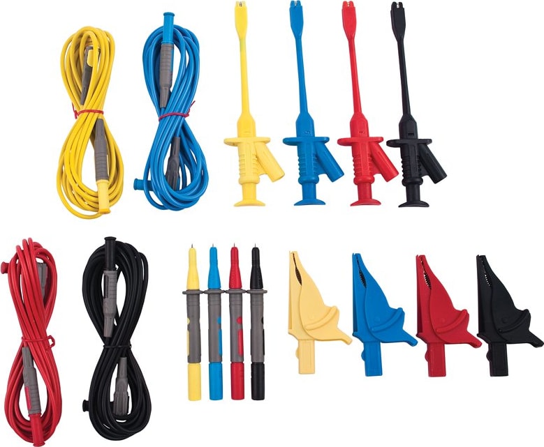 Extech PQ1000 - CAT IV Test Lead Accessory Kit For PQ3400 series power analyzers