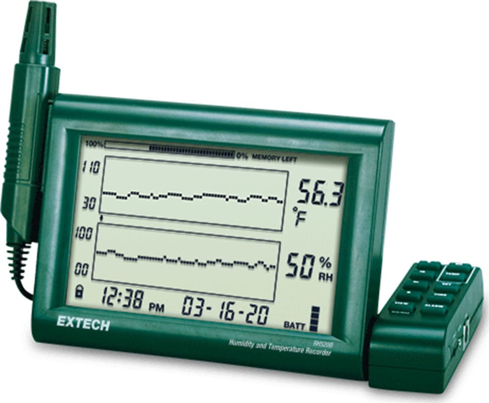 Extech RH520B - Humidity and Temperature Chart Recorder