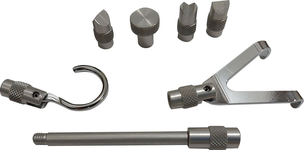 Shimpo FG-M6ADP-AL - Standard Adapter Set, Aluminum, M6 Thread
