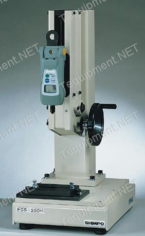 Shimpo FGS-250H Manual Test Stand High-Capacity Vertical Hand Wheel Operated