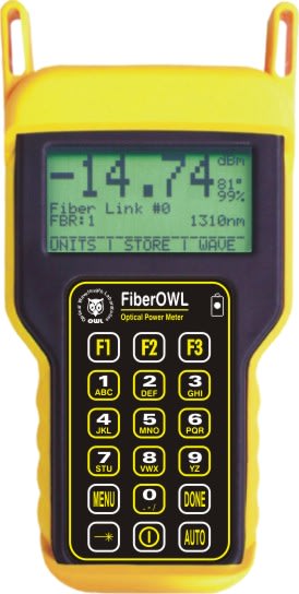 OWL FO-4B Fiber OWL 4 BOLT Optical Power Meter