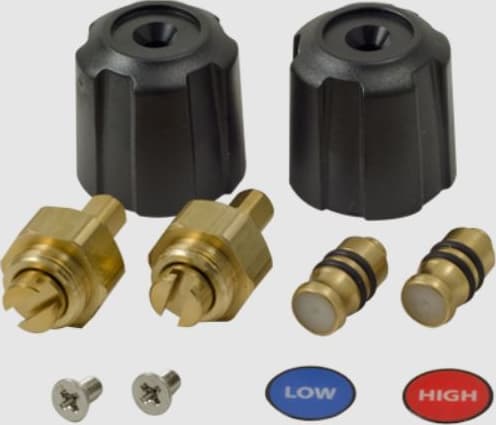 Fieldpiece RSMANK6 - Valve and Knob Kit for SMAN2/3 Digital Manifolds.