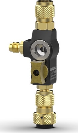 Fieldpiece VC1G - 1/4-inch Valve Core Removal Tool with Sight Glass (Single Valve)
