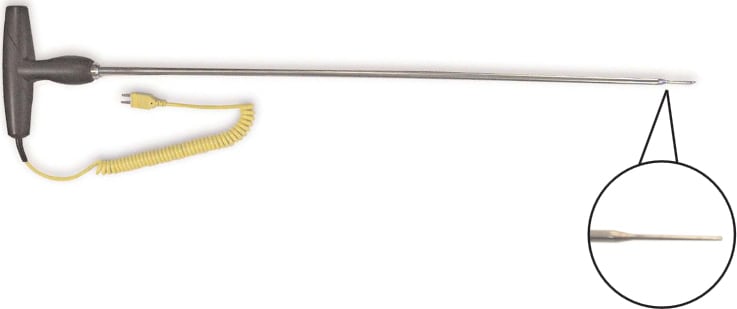 TPI FK30M Long Stem Heavy Duty T-handle Penetration Probe