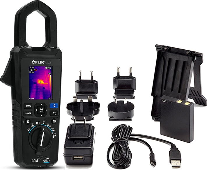 FLIR CM275-KIT Thermal Imaging Clamp Meter Kit