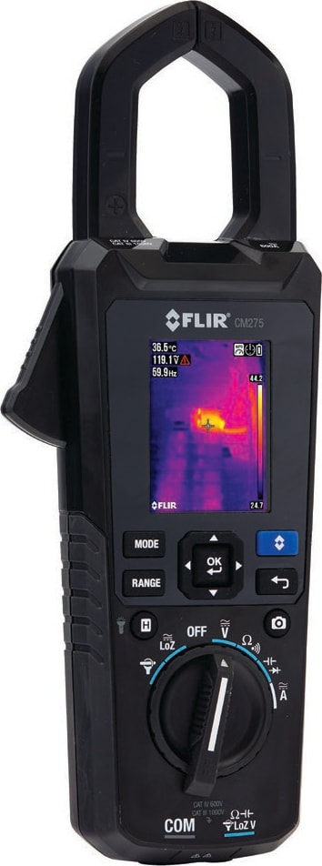 FLIR CM275 True RMS AC/DC Clamp Meter with IGM and Bluetooth