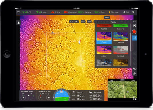 FLIR DSL002-FE DroneSense FLIR Edition for detachable sensor drone