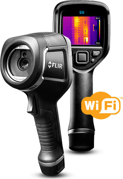 FLIR E6xt IR Camera w/ MSX and WiFi, 240 x 180 Resolution, 9Hz