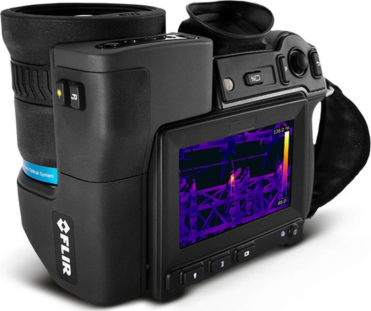 FLIR T1020sc 12 - HD Thermal Camera with Viewfinder w/ 12° Lens, 1024x768 , -40°C to 650°C with High Speed Interface (HSI) and ResearchIR Max
