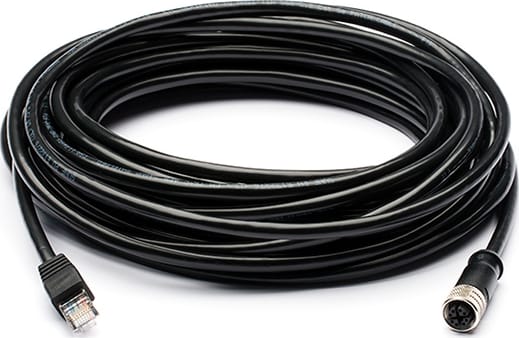 FLIR T129257ACC Ethernet Cable M12 to RJ45, 10m