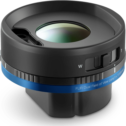 FLIR T300954 - FlexView Dual FOV IR Lens (24-Degree/42-Degree/Lens Case/For TXXX & EXX Thermal Cameras)