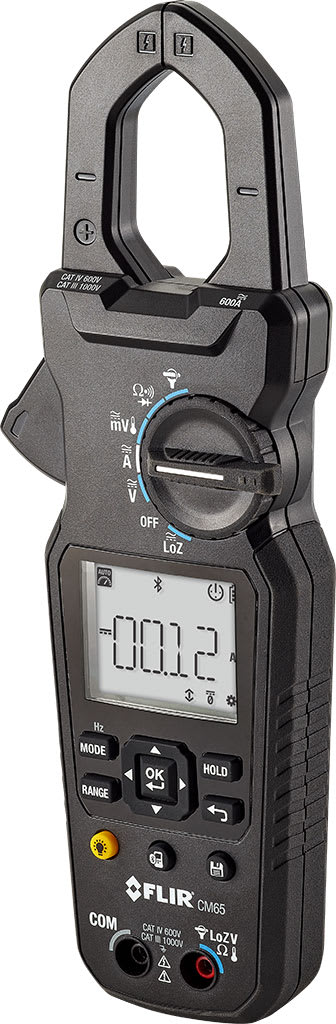FLIR CM65-NIST 600A Solar Clamp Meter with METERLiNK with NIST