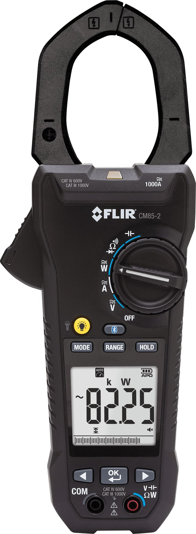 FLIR CM85-2 - TRMS Power Clamp Meter with Wireless METERLINK (1000 A)