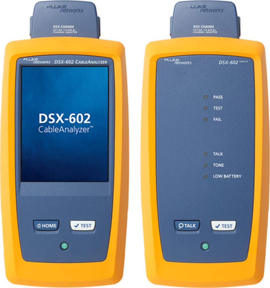 Fluke Networks DSX-602 500 MHZ Cable Analyzer V2 with Wifi