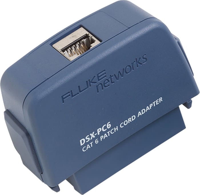 Fluke Networks DSX-PC6 Single Patch Cord Adapter for Cat 6 Modular Plug Terminated Links